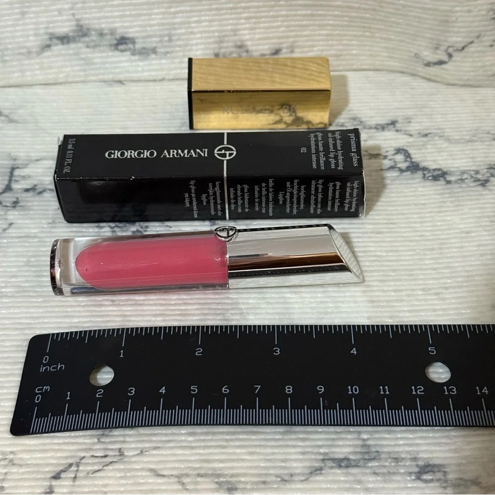 Giorgio Armani Prisma Glass High-Shine Hydrating Lip Gloss (#02 Candy Halo)